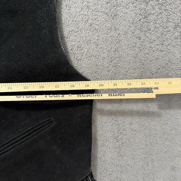 TFC Western Suede Fringe Vest Size L Leather Aztec Boho USA Men’s - Picture 6 of 7